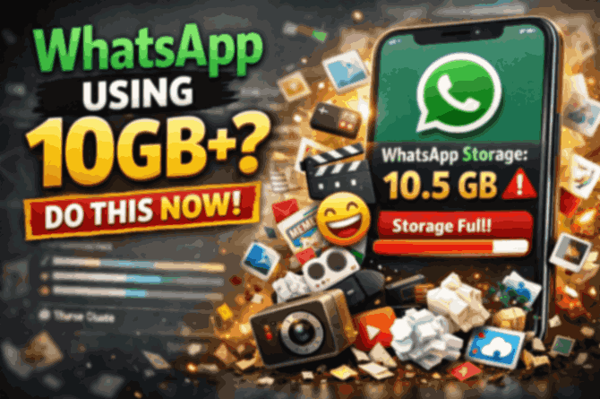 WhatsApp Using 10GB+ on Your Phone? Do This NOW to Instantly Free Up Space
