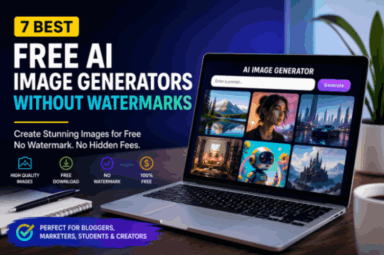 7 Best Free AI Image Generators Without Watermarks I Tested in 2026
